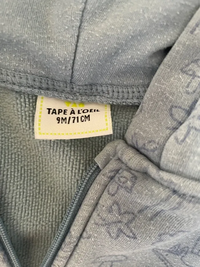 Veste à capuche - TAO - 9 mois - photo numéro 2