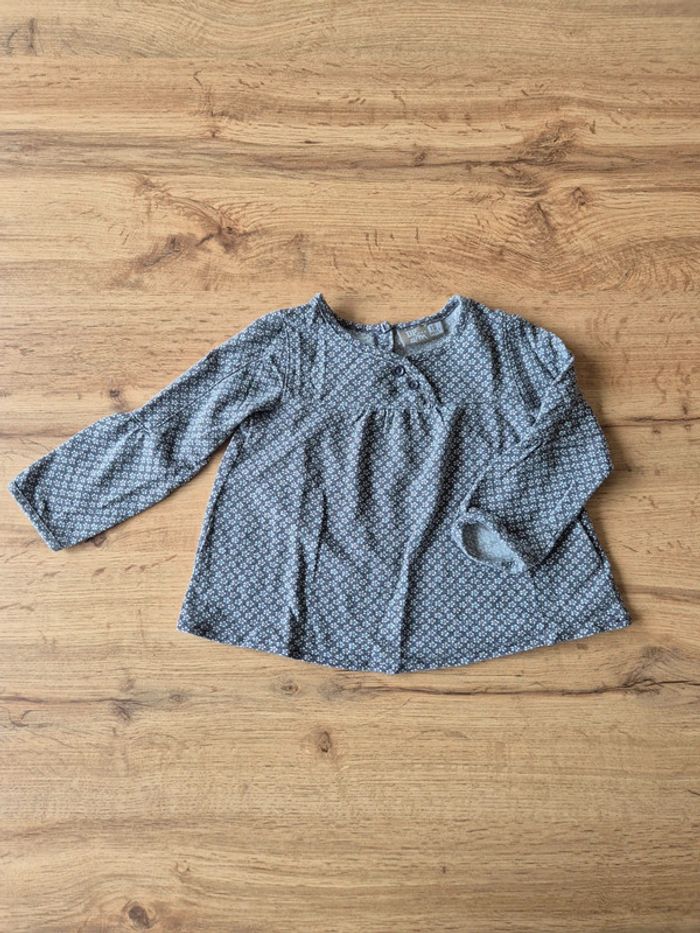 Blouse manches longues