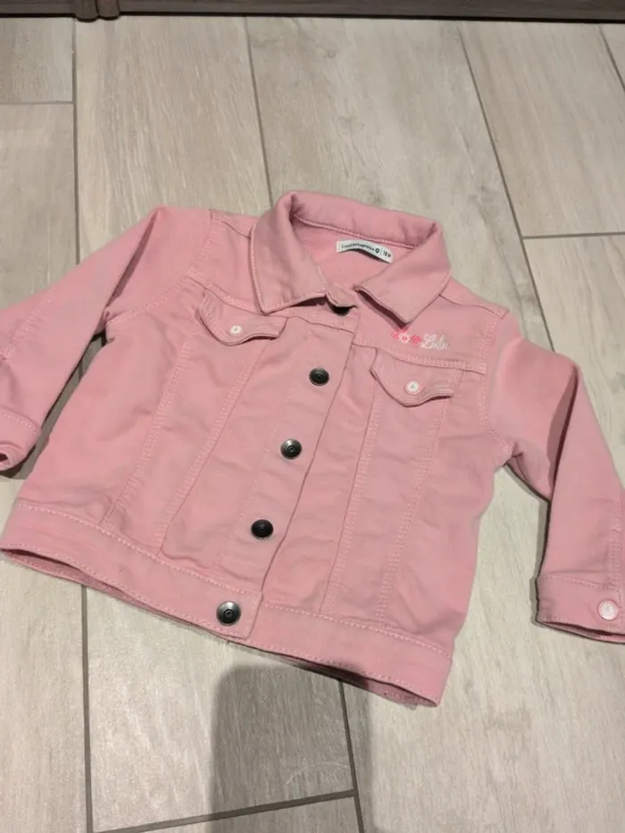 Veste rose Lulu castagnette 18 mois - photo numéro 2
