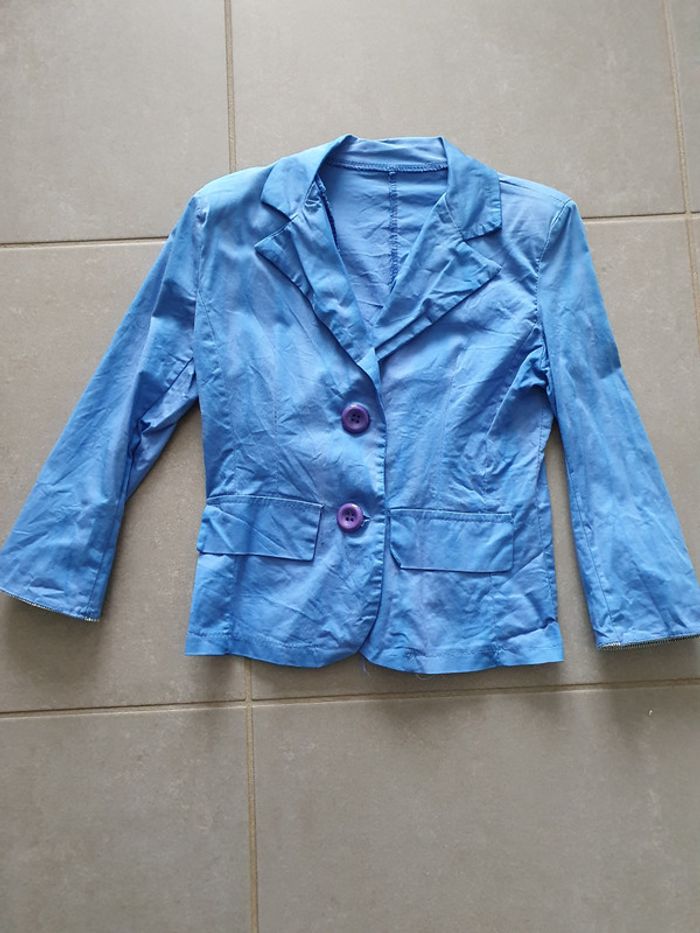 Veste blazer manches 3/4 taille S