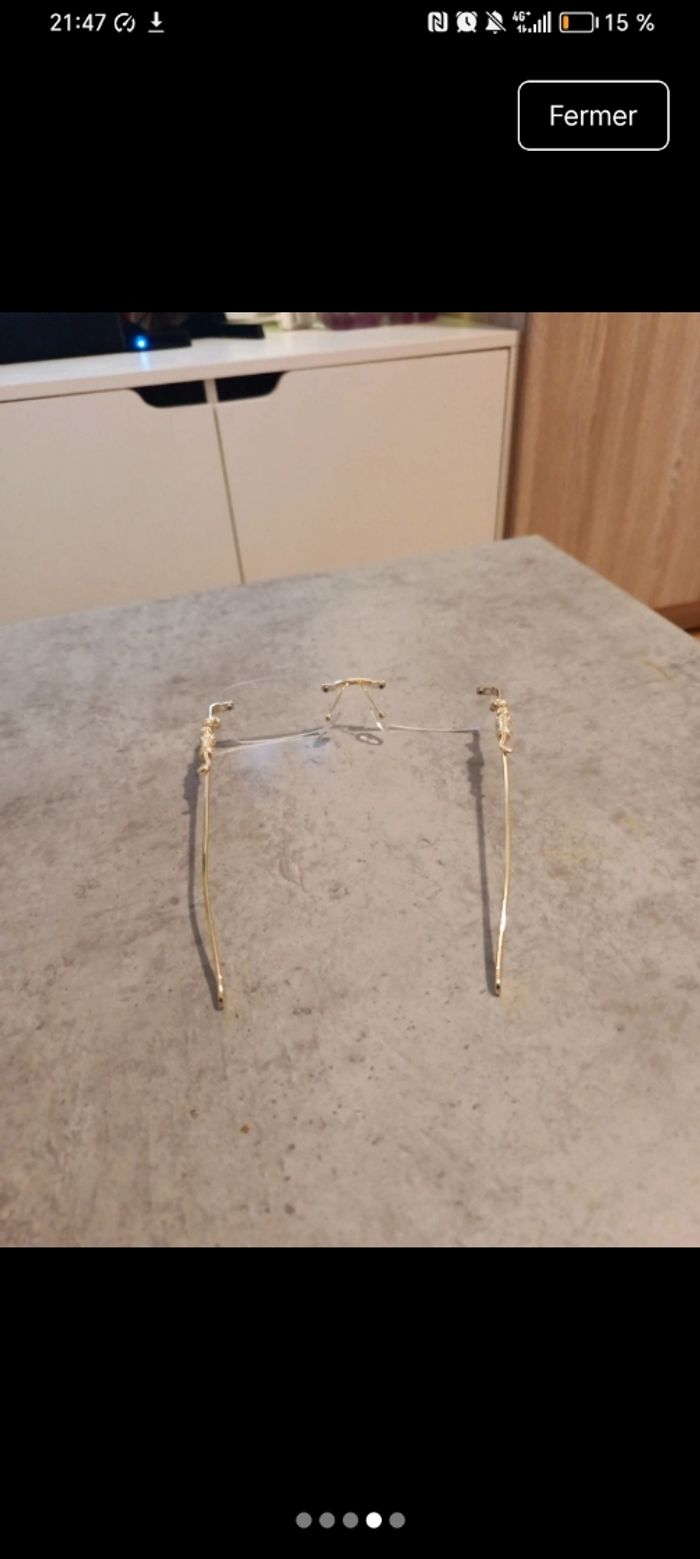 lunettes style cartier neuf - photo numéro 4