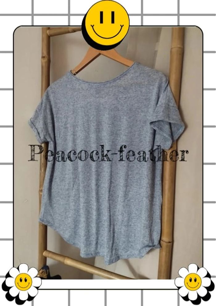 T-shirt bleu atmosphère 42 - photo numéro 4