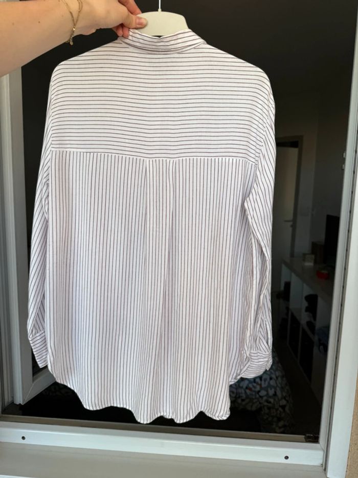Chemise à rayures Bershka - photo numéro 4