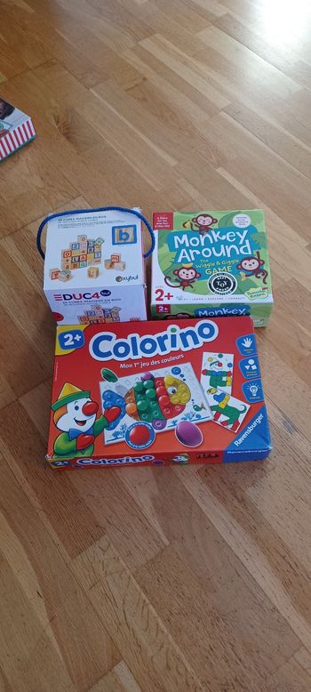 Lot jeux 2 ans et +