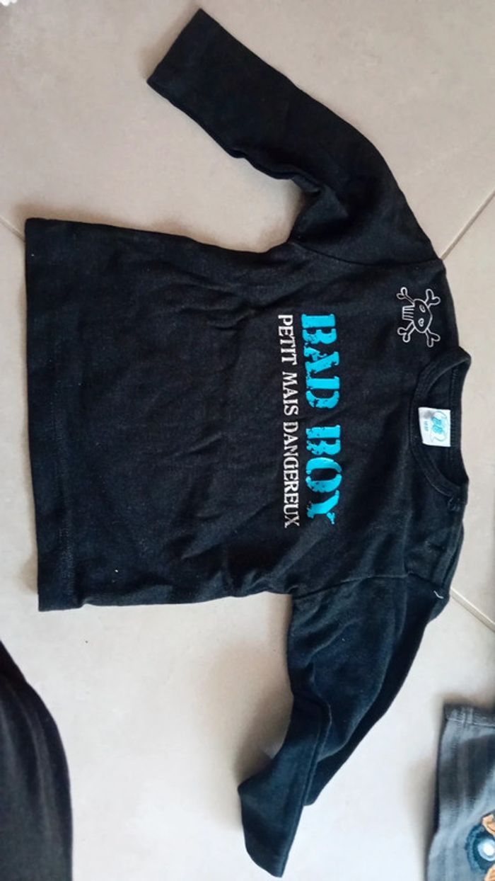 Tee shirt manche longues bad boy
