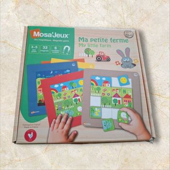 Ma petite ferme Jeu magnétique Mosa'Jeux