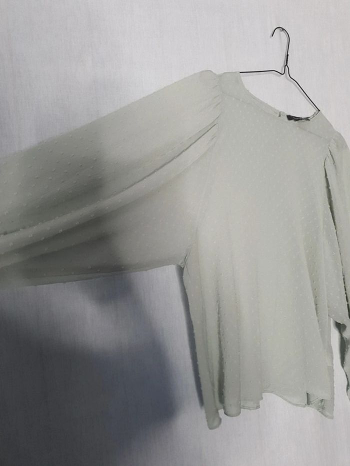 Blouse vert d'eau - photo numéro 2
