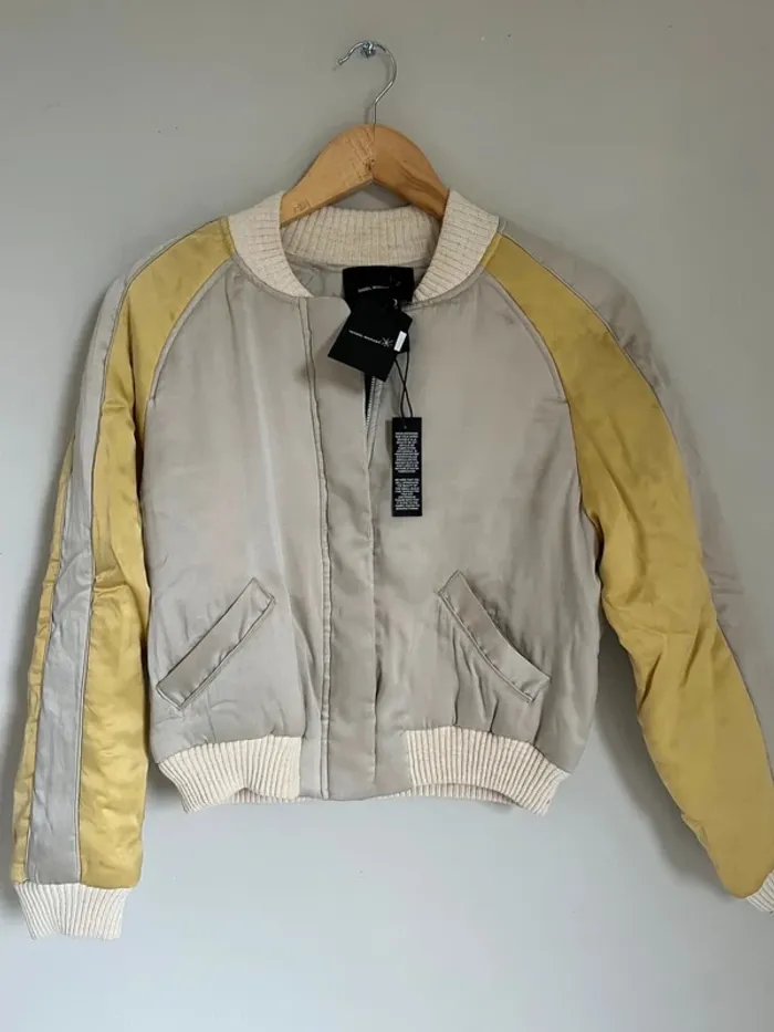 Veste bombers en soie Isabel Marant - photo numéro 2