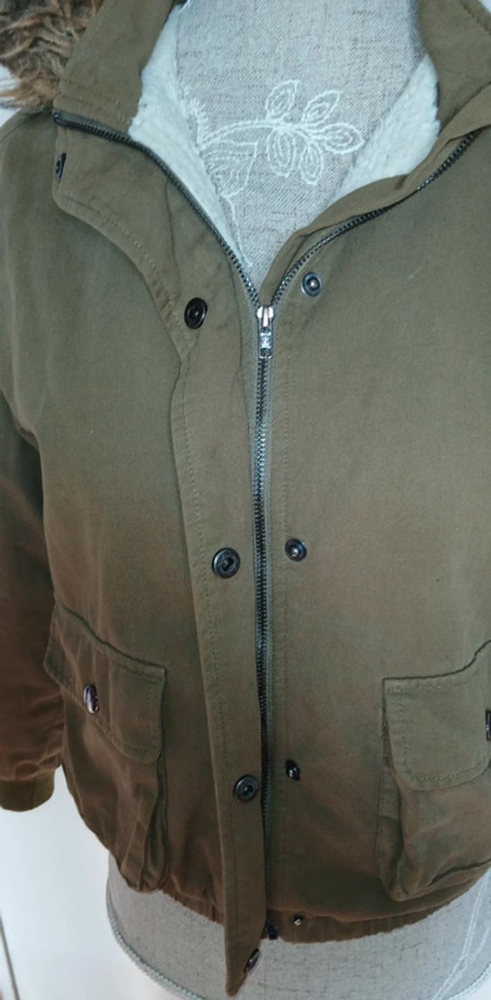 Manteau Kaki Shein - photo numéro 5