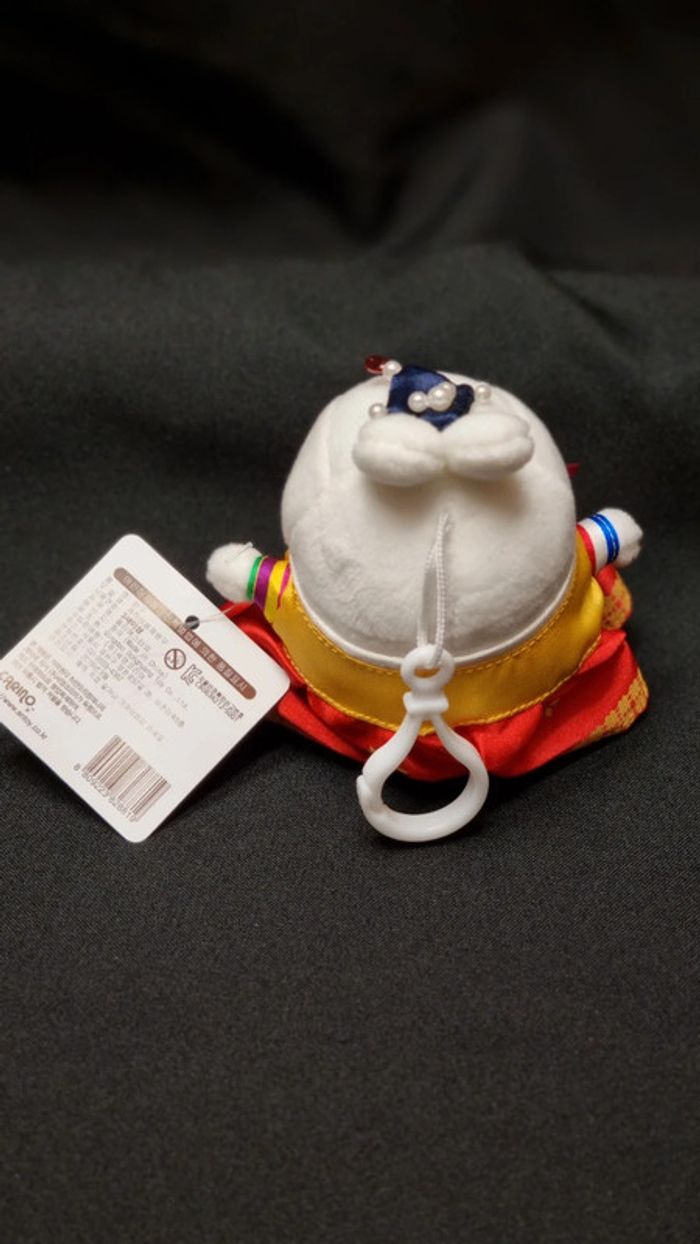 Peluche Molang Tenue Coréenne Hanbok Keychain - Corée du Sud - photo numéro 4