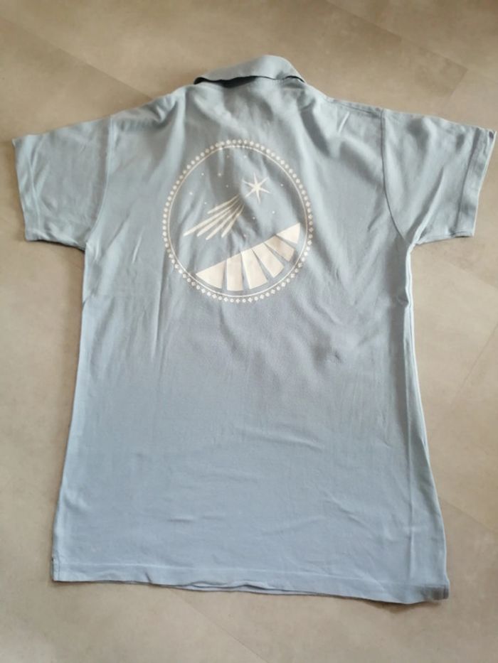 polo bleu ciel taille L - photo numéro 2