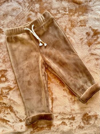 Pantalon en velou