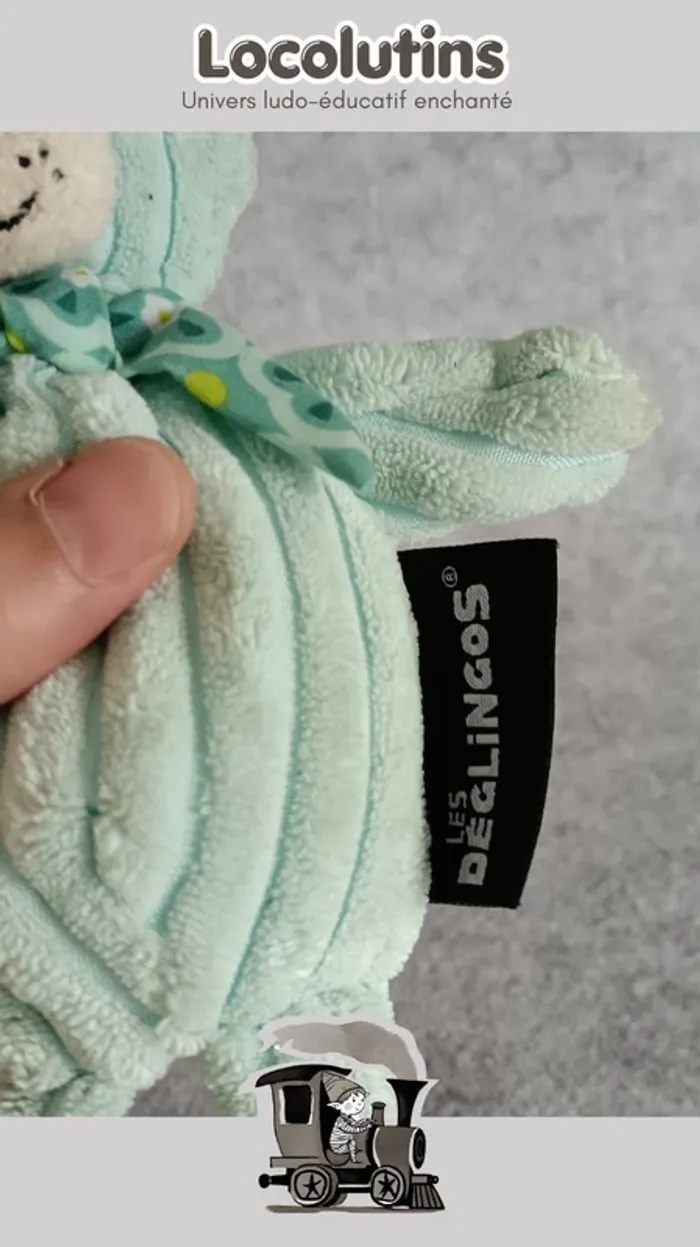 🚂 Peluche Ours polaire Deglingos - photo numéro 3
