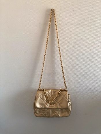 Petit sac bandoulière  doré