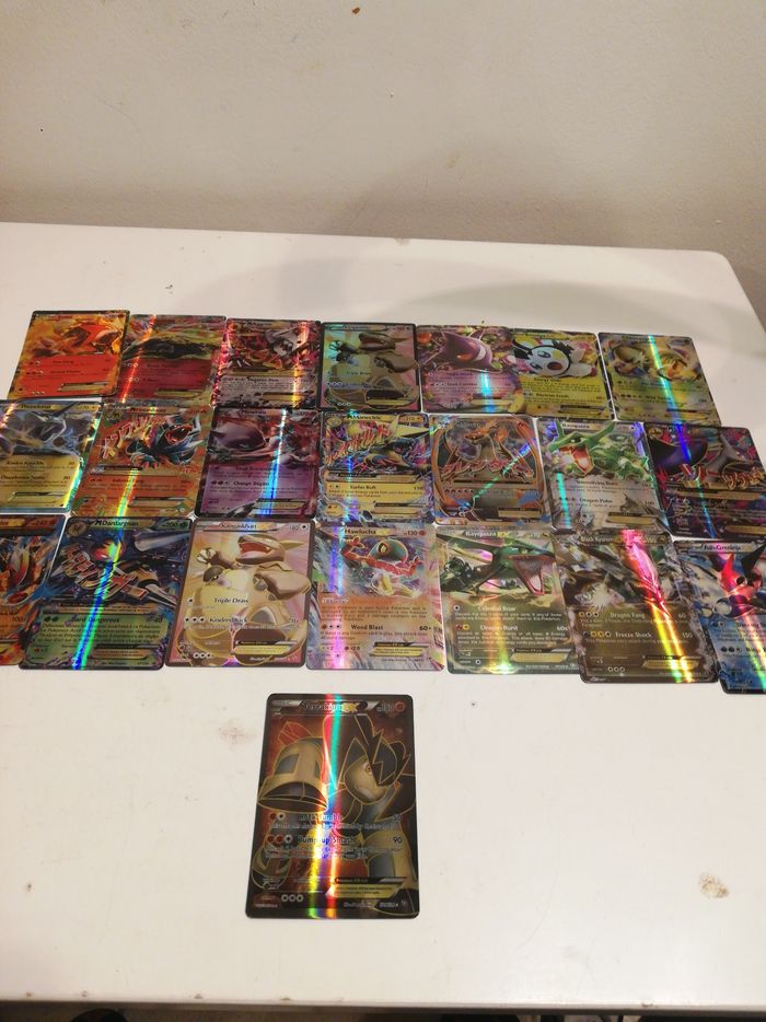 Cartes pokémons EX
