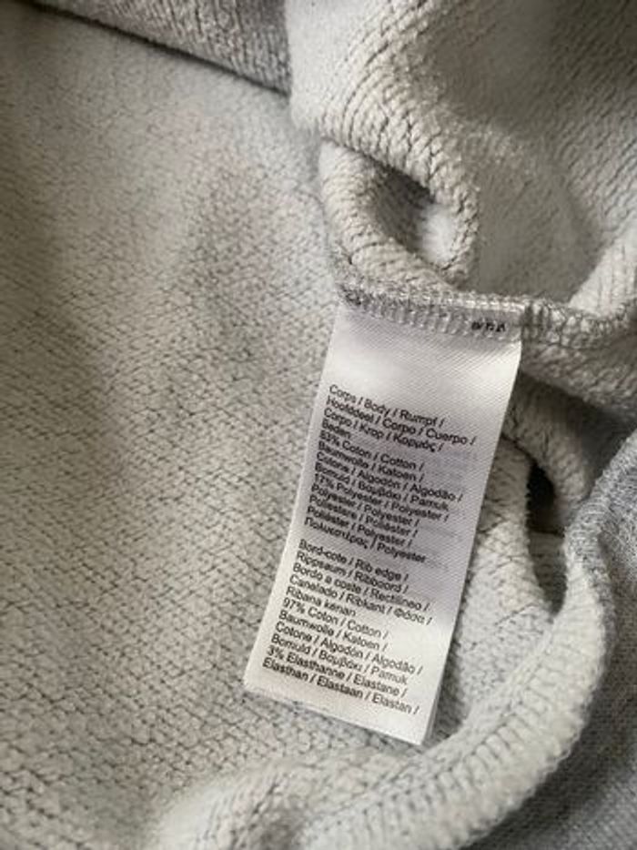 Sweat à capuche Lacoste /Taille XS /Gris - photo numéro 8