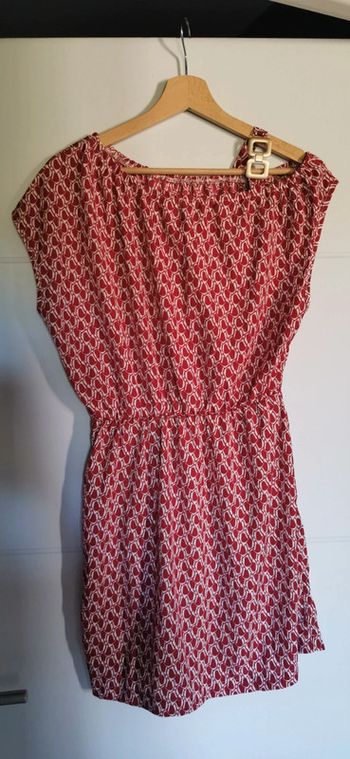 Robe courte rouge