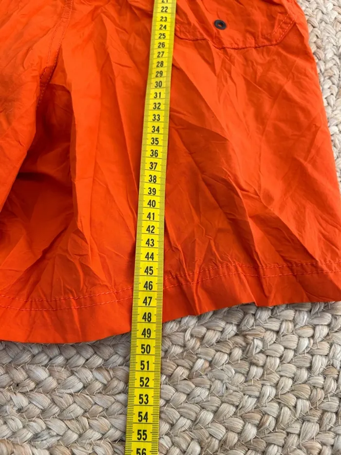 Short de Bain Nautica Orange Homme M | Très Bon État | Style Classique | BS1990 - photo numéro 5