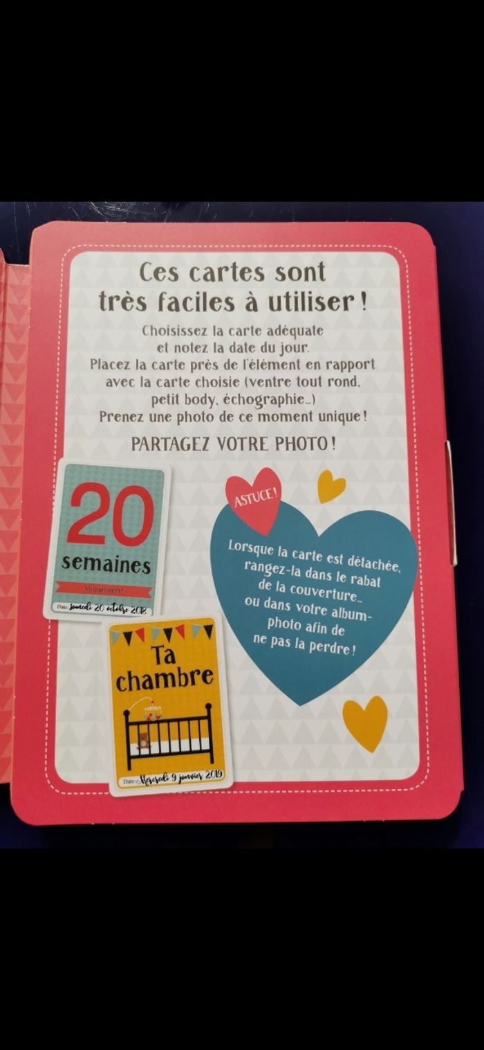 CARTES SOUVENIRS EN ATTENDANT BÉBÉ - photo numéro 2