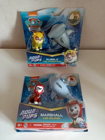 Lot 2 figurines pat patrouille+ animaux