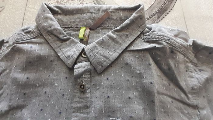 Chemise grise manches longues - photo numéro 2