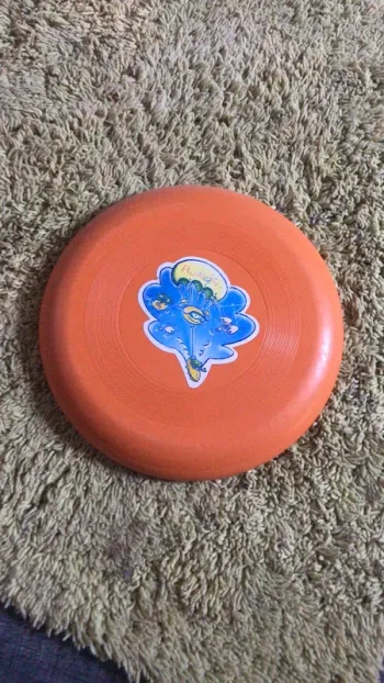 Frisbee orange fabriquer en France
