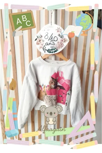 Pull court noel h&M 8/10ans