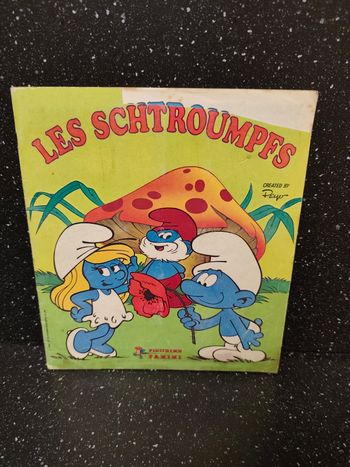 Panini vintage 1982 les Schtroumpfs peyo