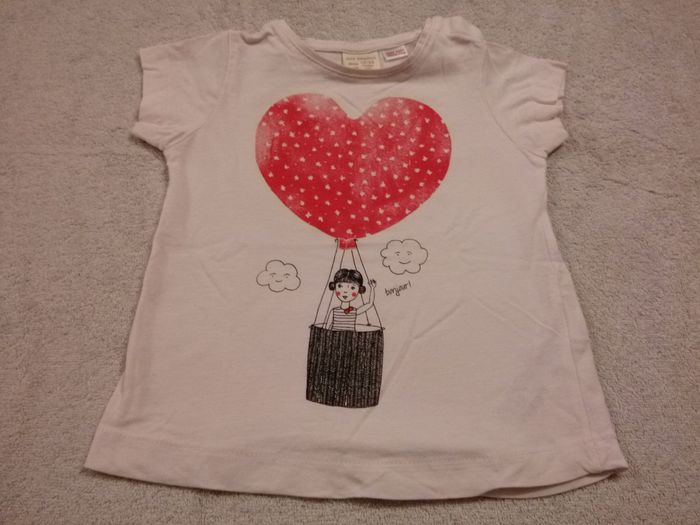Tee-shirt 18/24 mois Zara (réf perso F-F54)(familleac72)