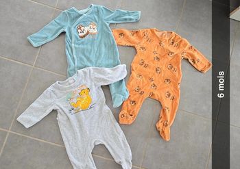 Lot de 3 pyjamas