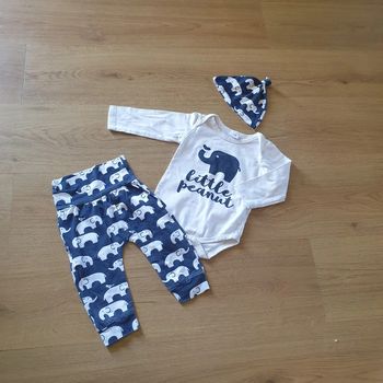 💚 Ensemble bonnet bodie legging 3/6 mois #emyfleury_6moisgarçon