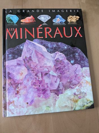 Livre la grande imagerie les minéraux 