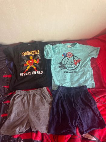 Lot de deux pyjama Marvel