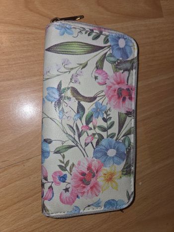 Porte feuille fleurs