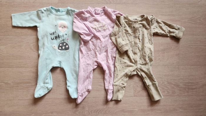 Lot de 7 pyjamas bébé fille – 3 mois – coton - photo numéro 3