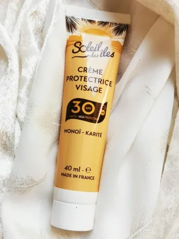 Crème protectrice visage SPF30