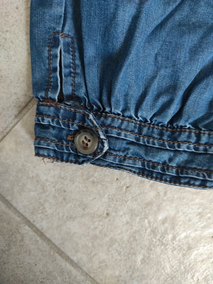 Pantacourt en jean léger Mayoral 6 ans - photo numéro 3