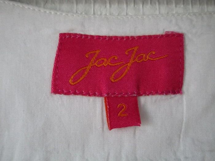 Tunique blanche imprimée Jac Jac 36 TBE - photo numéro 8