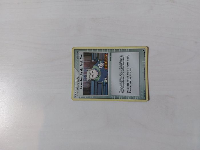 La recherche du Prof. Chen 80/101 Holo Stamped Bloc Ex Ile des Dragons