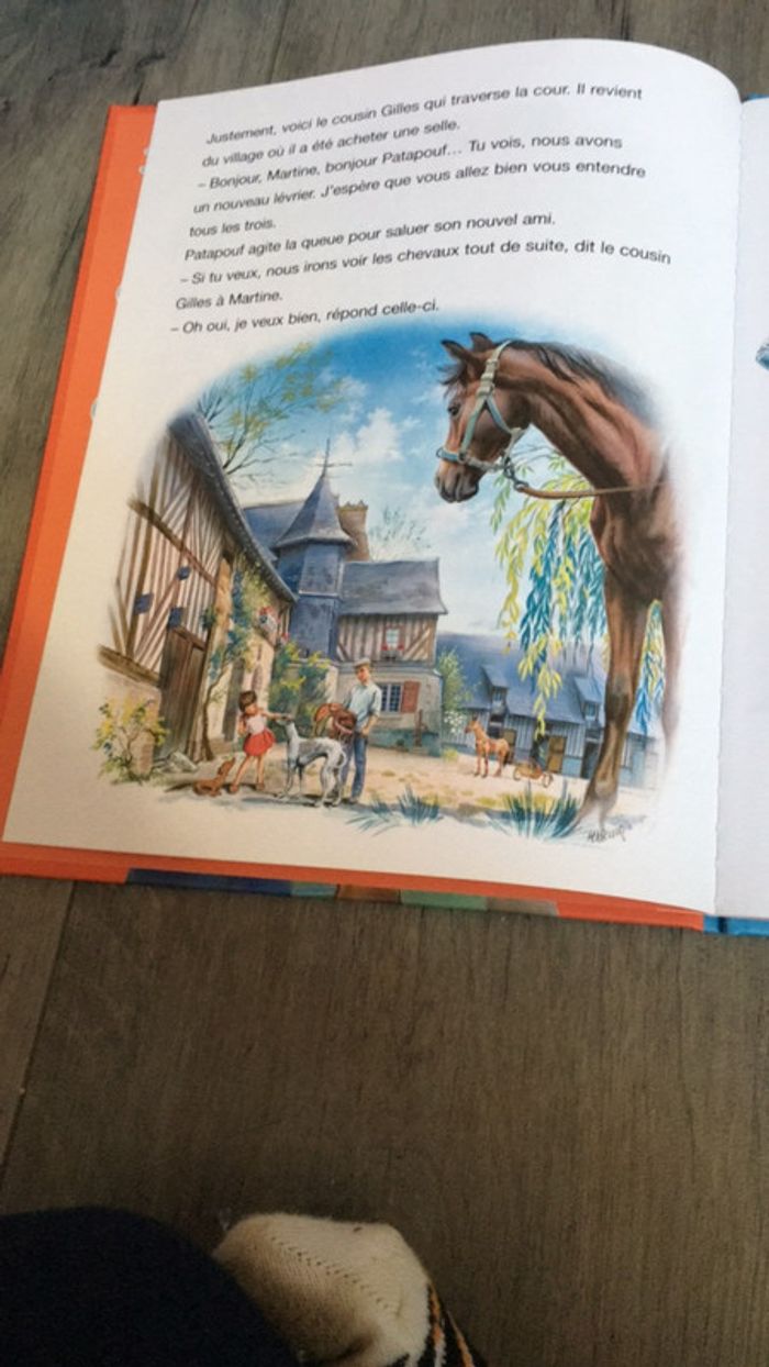 Livre Martine monte à cheval - photo numéro 2