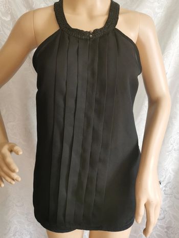 Superbe top noir. Taille 40. Camaïeu