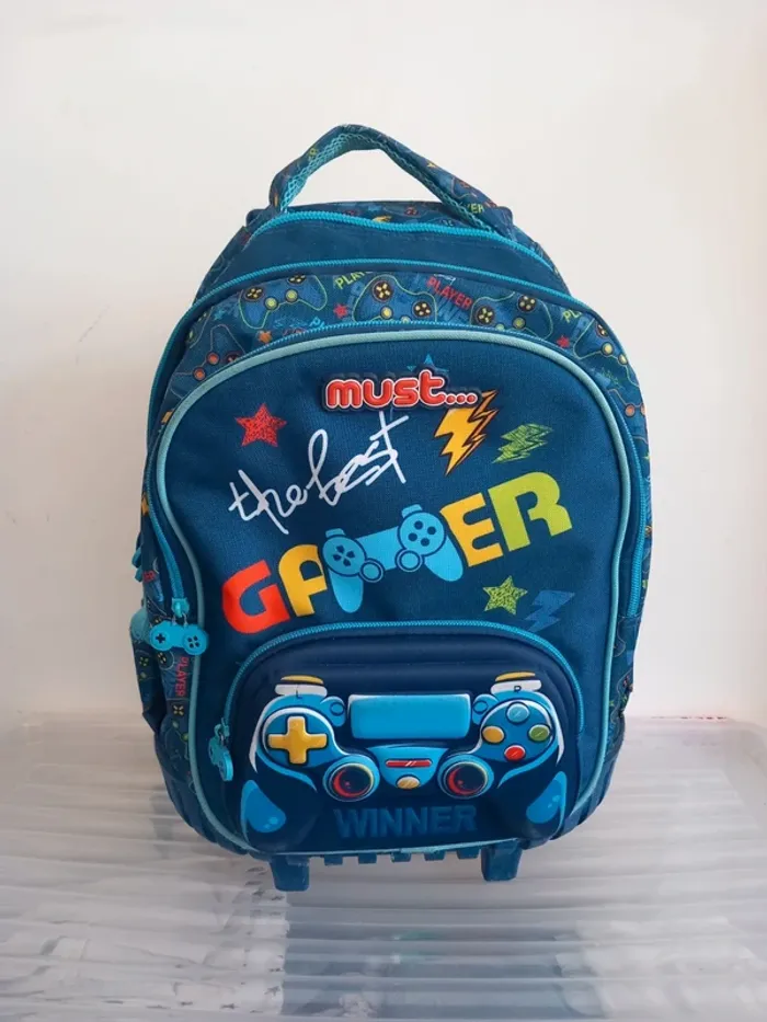 Sac à dos à roulettes Must – Gamer