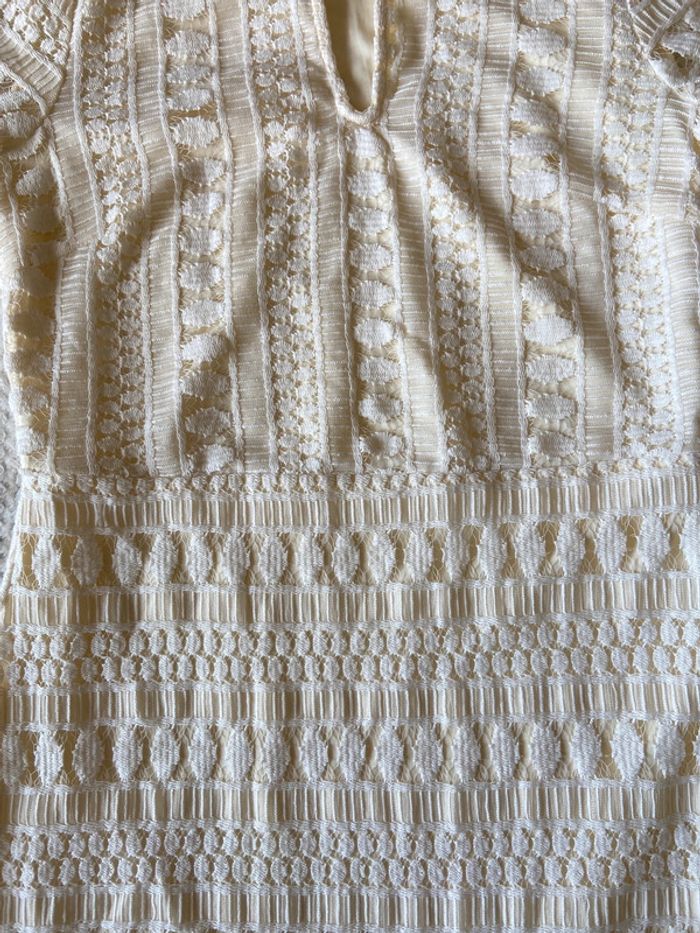 Très jolie robe blanche / Taille 40 - photo numéro 6