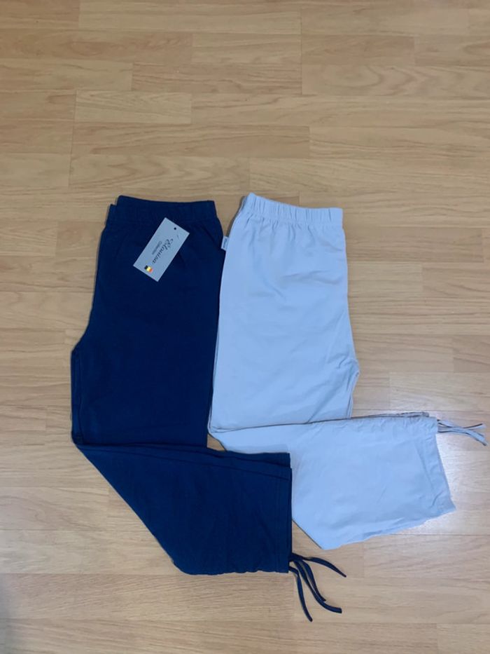 Ensemble 2  legging pantacourt 💯 coton 🍭🍭