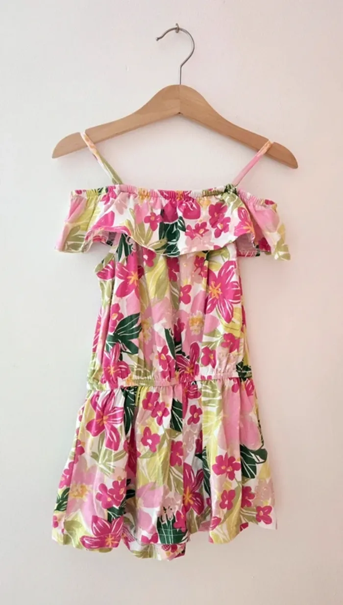 Combishort fleuri