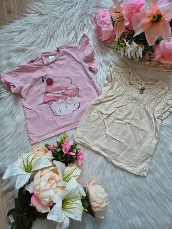 Lots 2 T-shirt 12mois