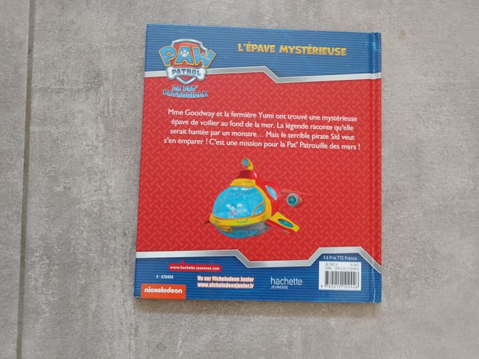Livre Pat Patrouille - l'épave mystérieuse - photo numéro 2