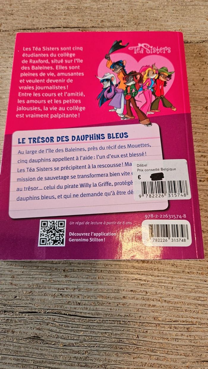 Livre enfant Téa Stilton L trésor des dauphins bleus, nickel - photo numéro 5