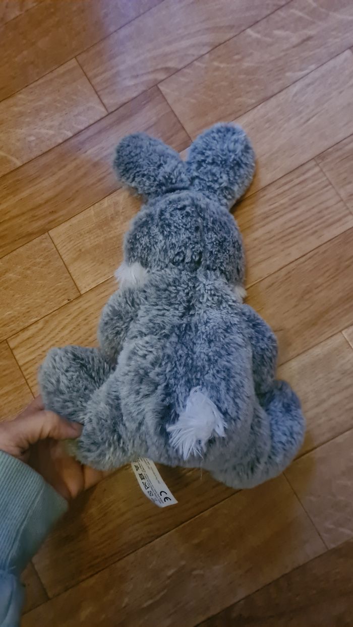 Peluche lapin pâques - photo numéro 2