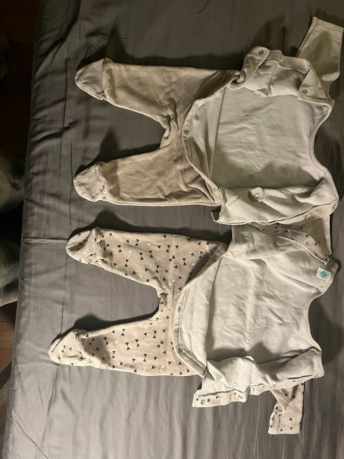 Lot de 2 pyjamas velour - photo numéro 3